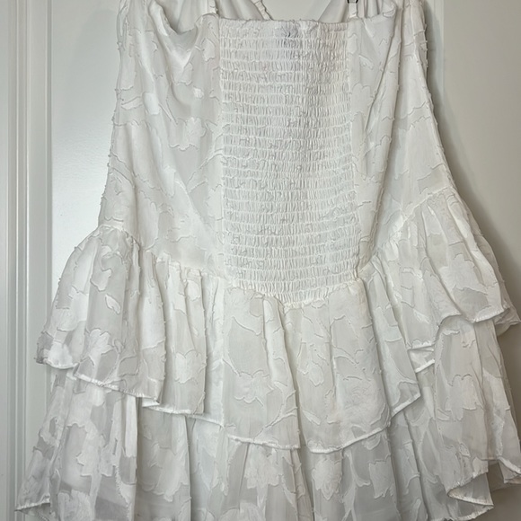 Women's Sleeveless Tiered Jacquard Fit & Flare Dress-Wild Fable - Picture 8 of 10